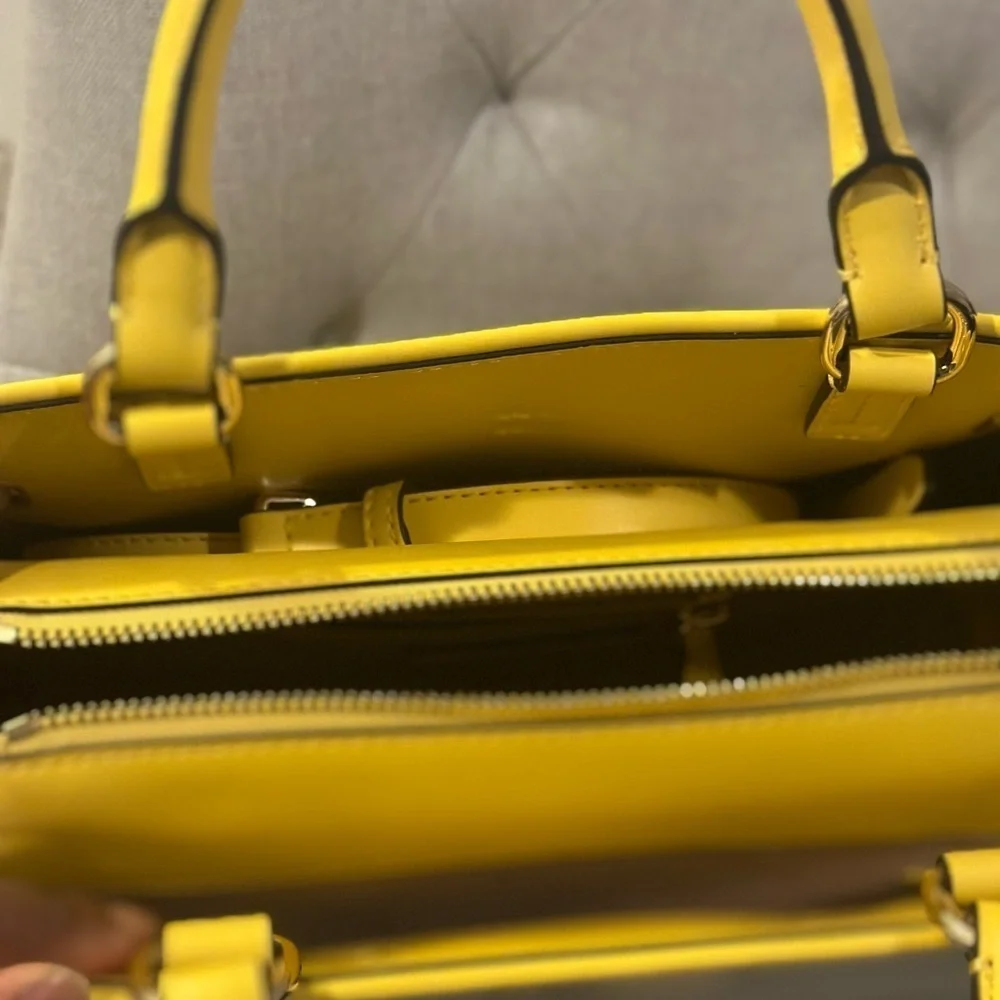 Michael Kors Reed Golden Yellow Satchel